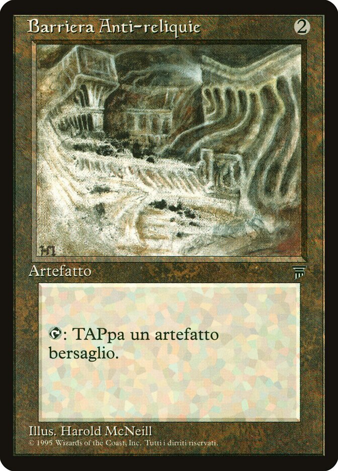 Barriera Anti-reliquie