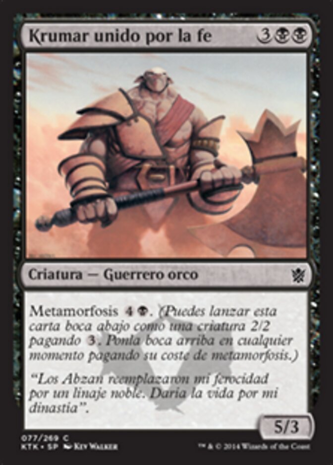 Krumar unido por la fe