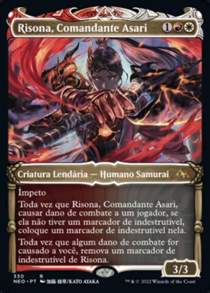 Risona, Comandante Asari