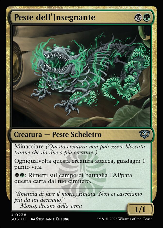 Peste dell'Insegnante