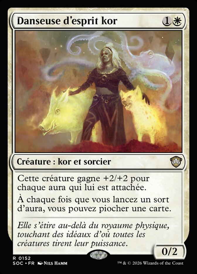 Danseuse d'esprit kor
