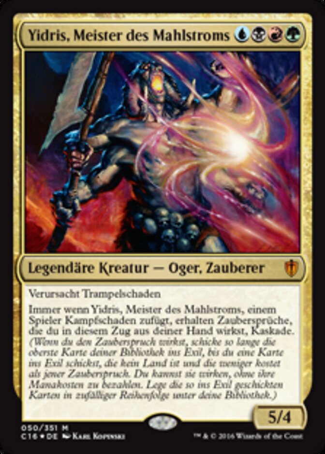 Yidris, Meister des Mahlstroms