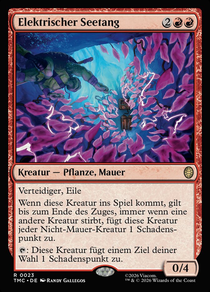 Elektrischer Seetang