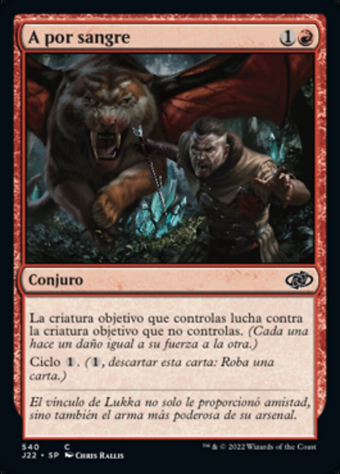 A por sangre
