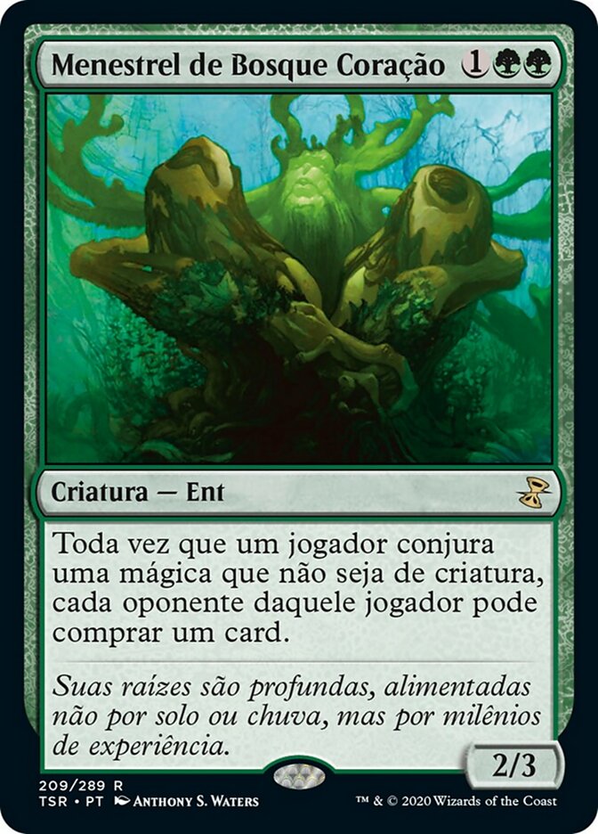 Menestrel de Bosque Coração