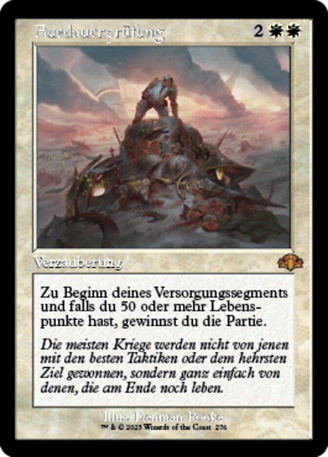 Ausdauerprüfung