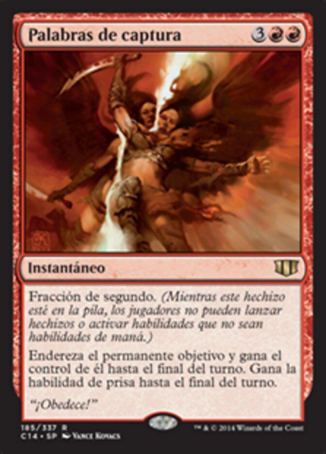Palabras de captura
