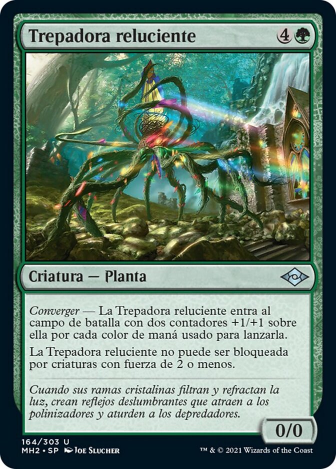 Trepadora reluciente
