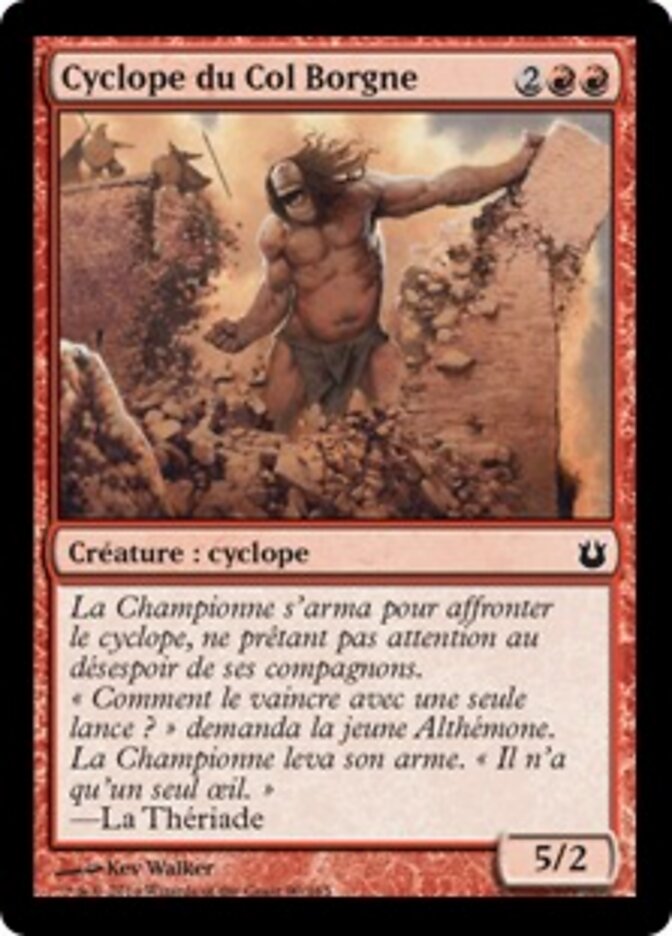 Cyclope du Col Borgne
