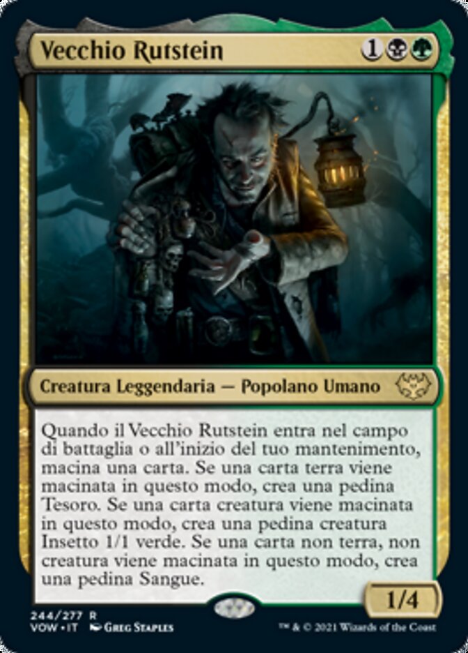 Vecchio Rutstein