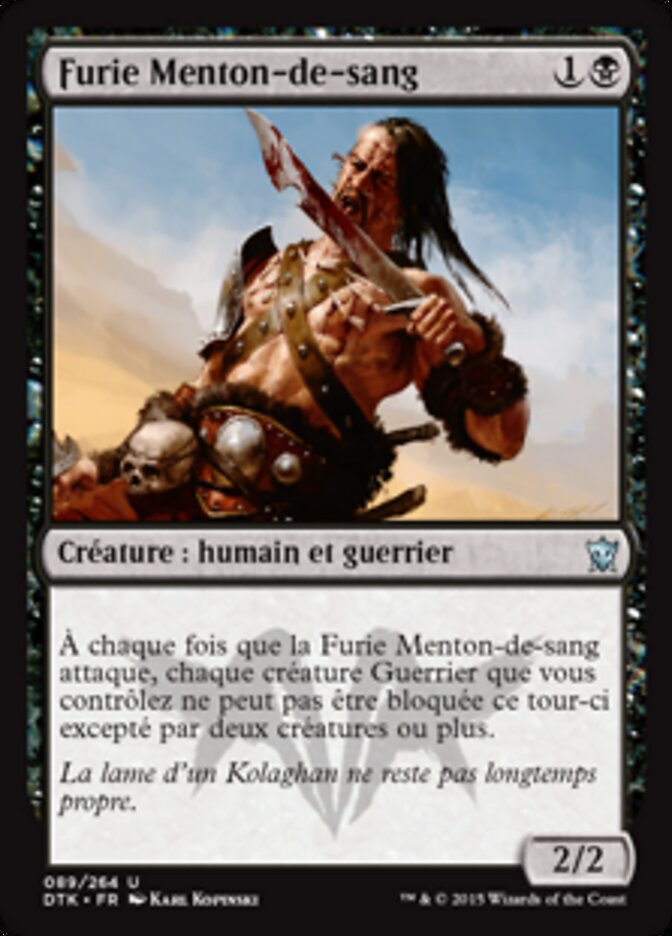 Furie Menton-de-sang