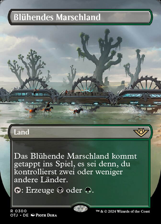 Blühendes Marschland