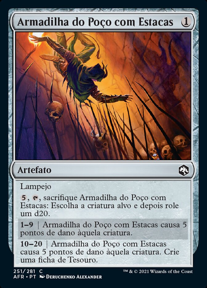 Armadilha do Poço com Estacas