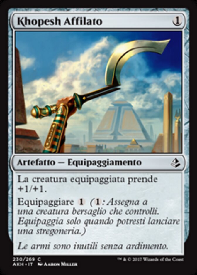 Khopesh Affilato