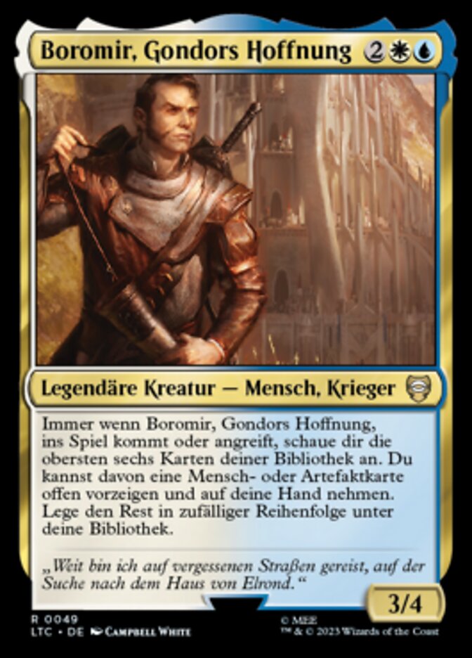Boromir, Gondors Hoffnung