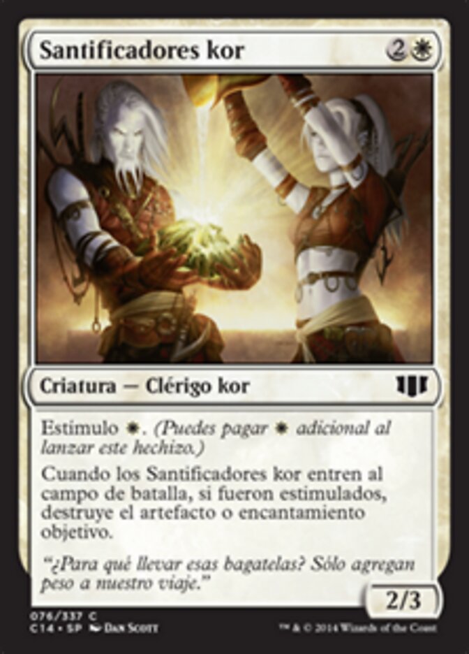 Santificadores kor