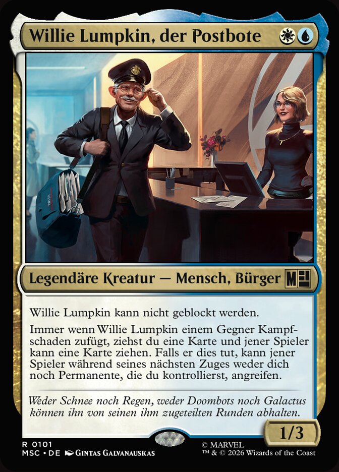 Willie Lumpkin, der Postbote