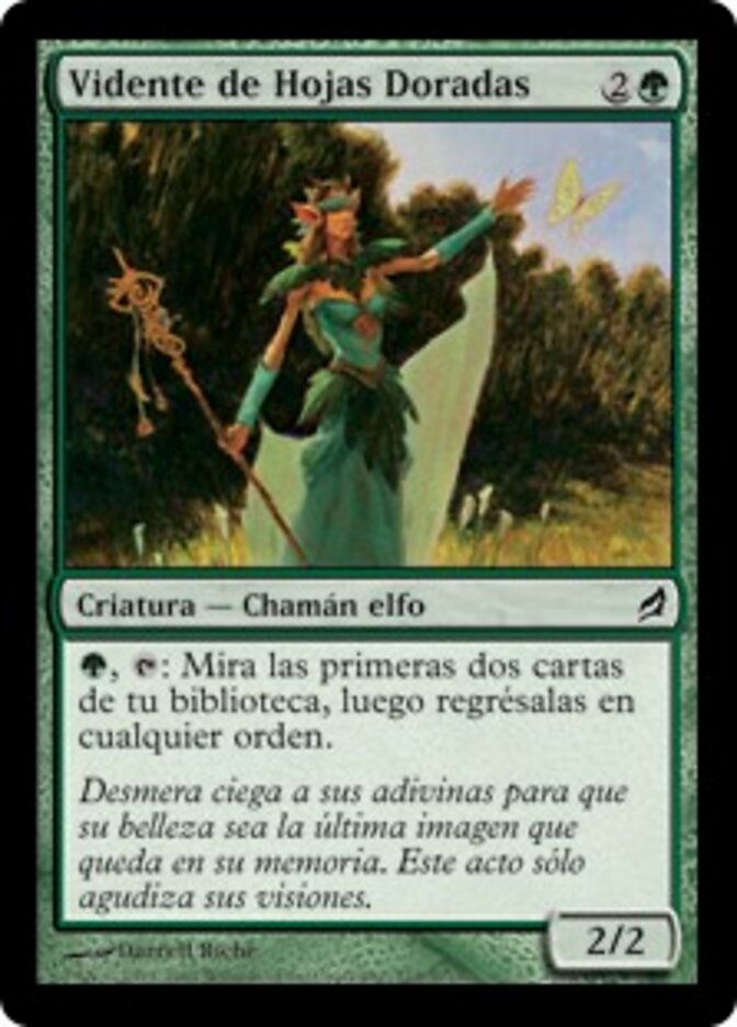 Vidente de Hojas Doradas