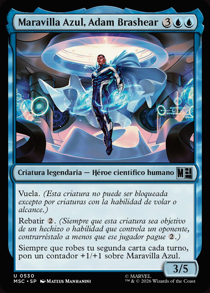 Maravilla Azul, Adam Brashear
