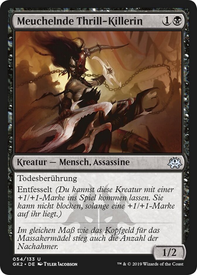 Meuchelnde Thrill-Killerin