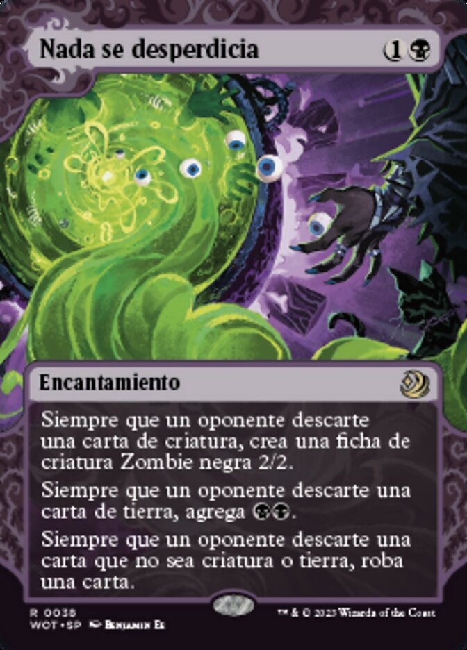 Nada se desperdicia