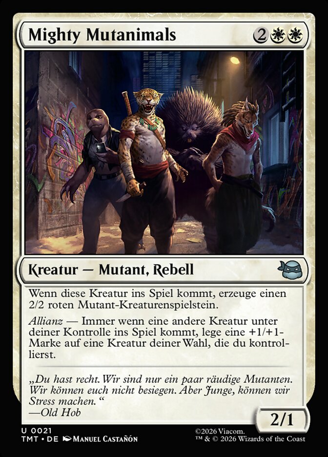 Mighty Mutanimals