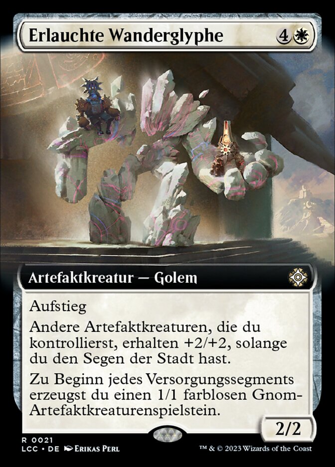Erlauchte Wanderglyphe