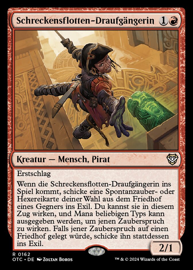 Schreckensflotten-Draufgängerin
