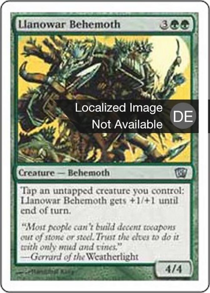 Llanowar-Behemoth