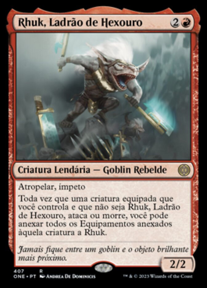 Rhuk, Ladrão de Hexouro