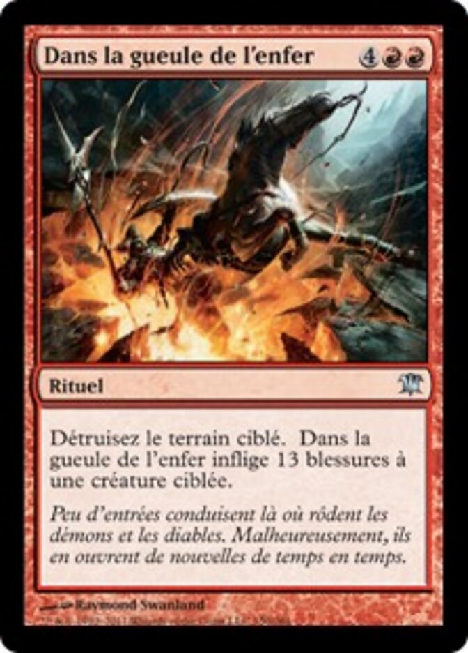 Dans la gueule de l'enfer
