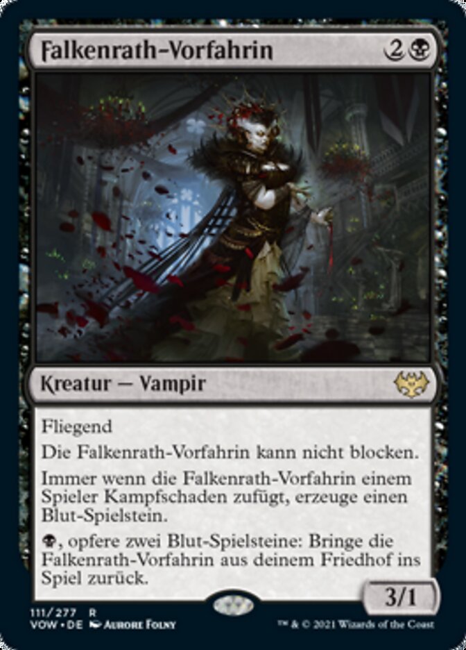 Falkenrath-Vorfahrin