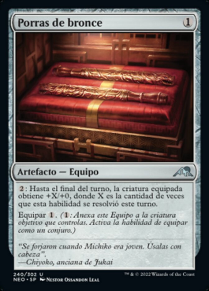 Porras de bronce
