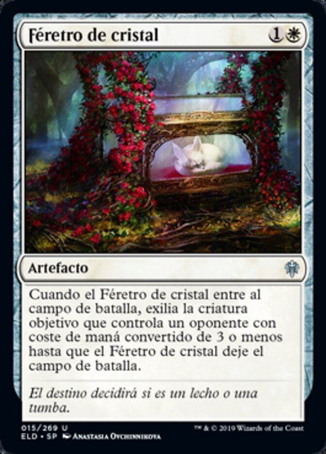Féretro de cristal