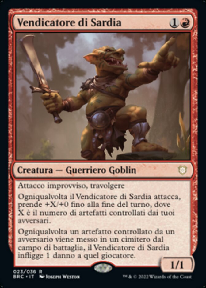 Vendicatore di Sardia