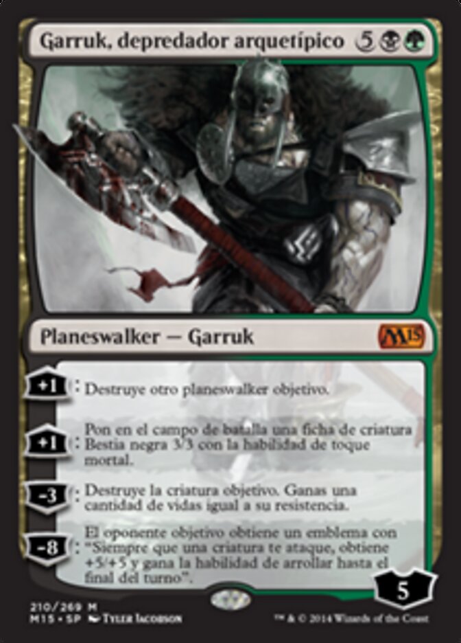 Garruk, depredador arquetípico