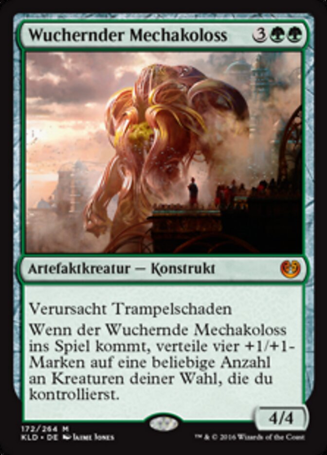 Wuchernder Mechakoloss