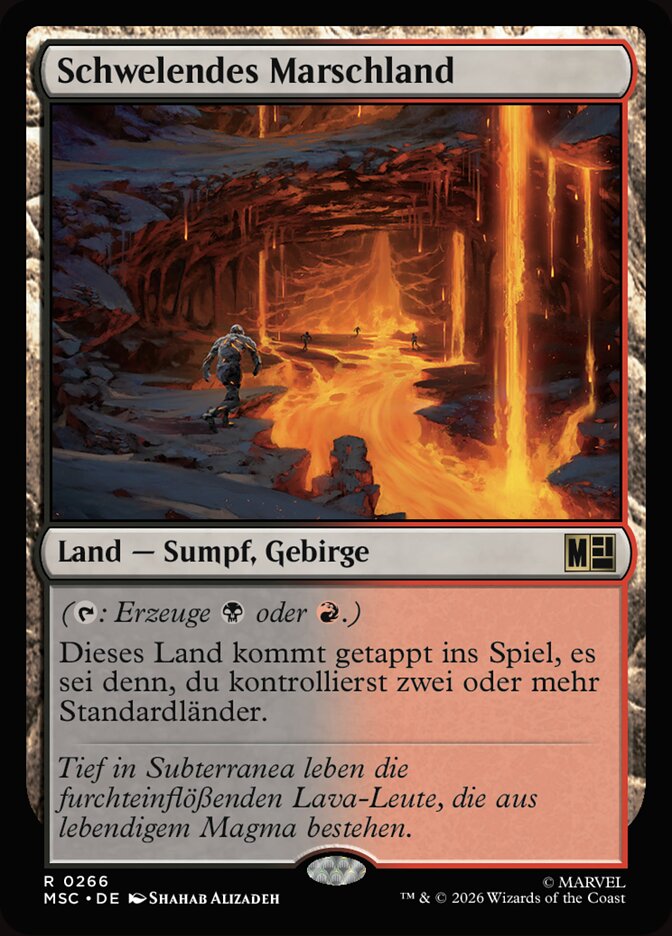Schwelendes Marschland