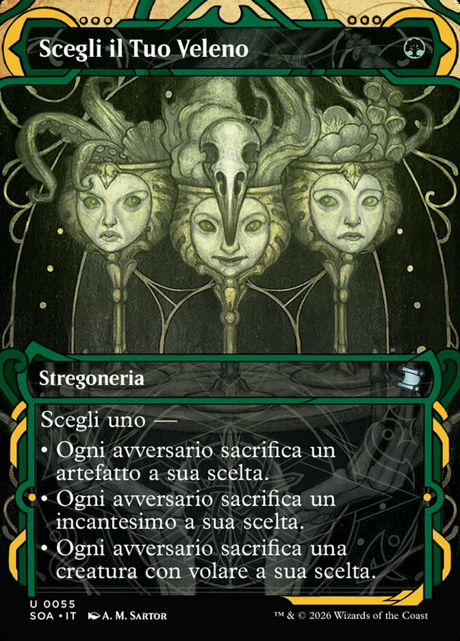Scegli il Tuo Veleno