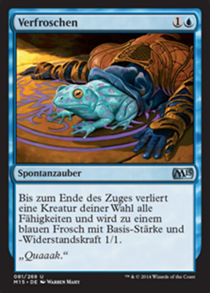 Verfroschen