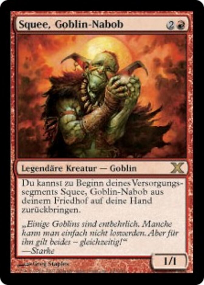 Squee, Goblin-Nabob