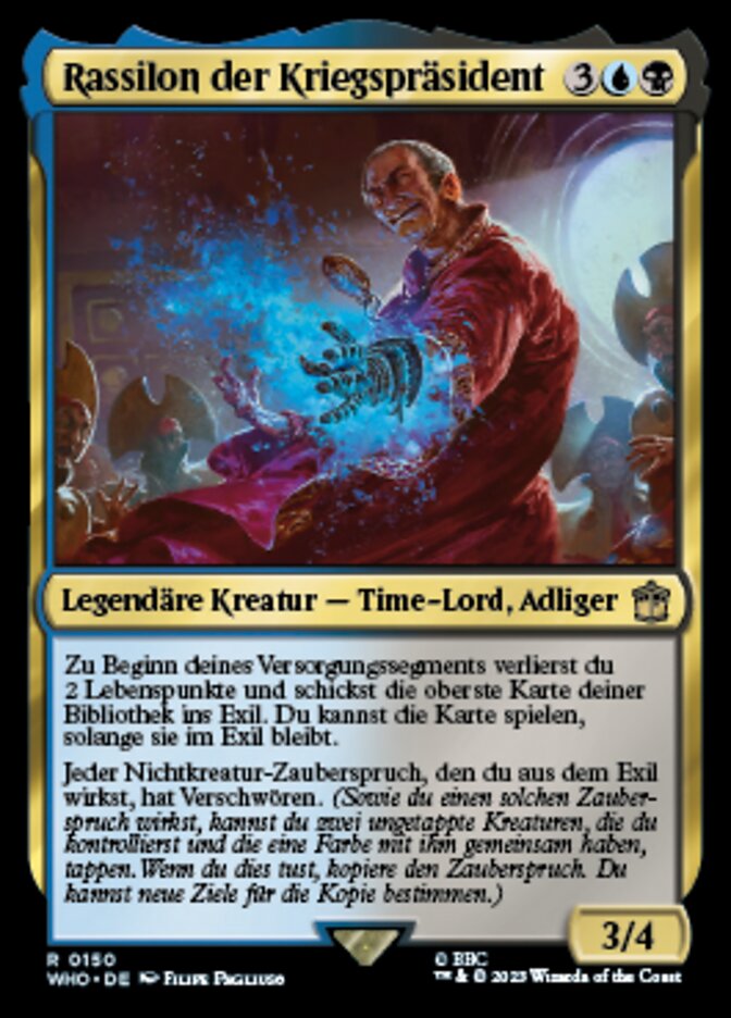 Rassilon der Kriegspräsident