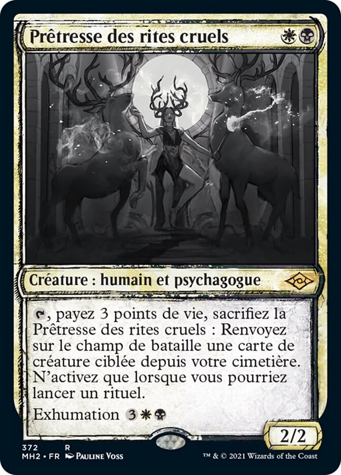 Prêtresse des rites cruels