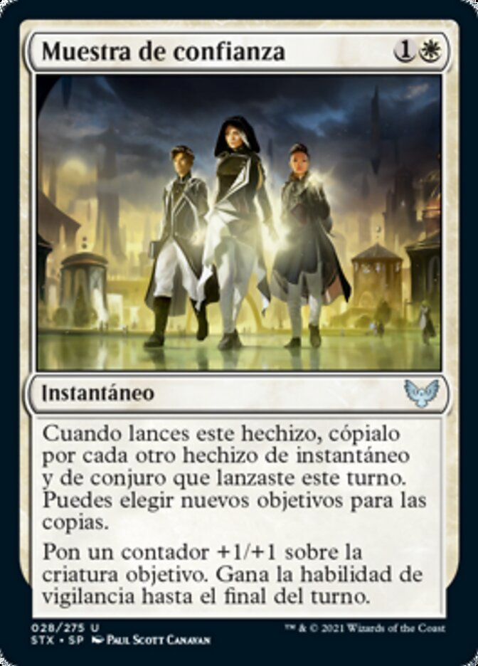 Muestra de confianza