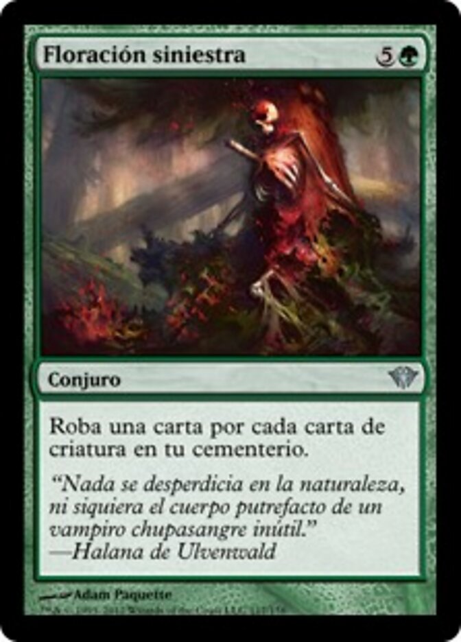 Floración siniestra
