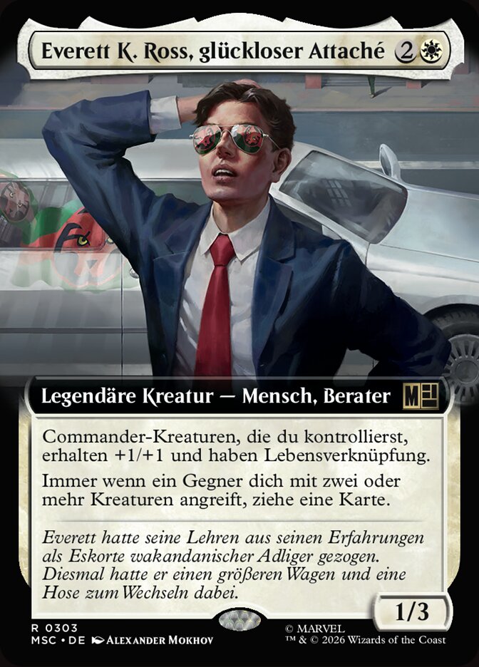 Everett K. Ross, glückloser Attaché