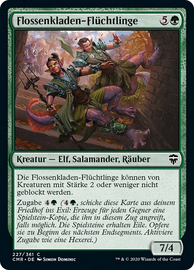 Flossenkladen-Flüchtlinge