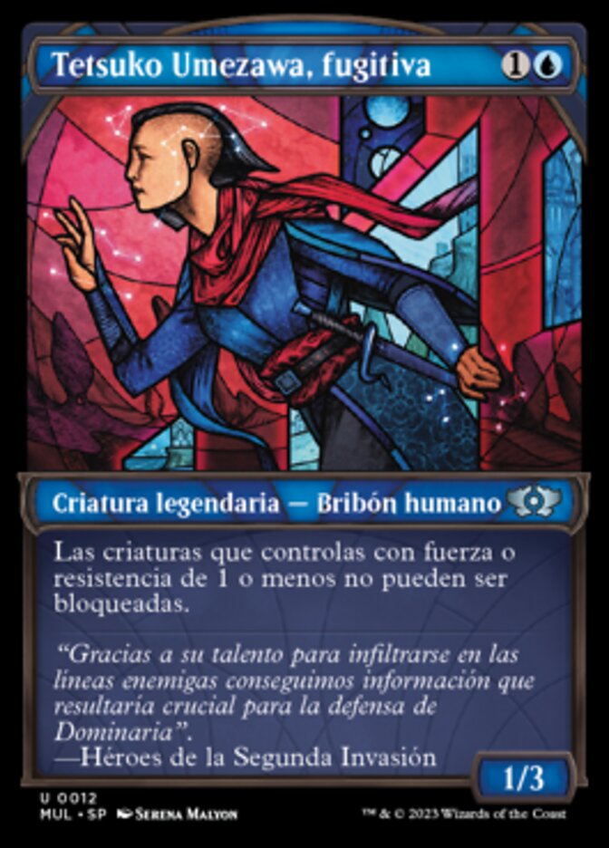 Tetsuko Umezawa, fugitiva
