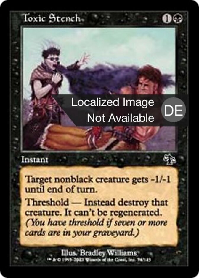 Giftiger Gestank