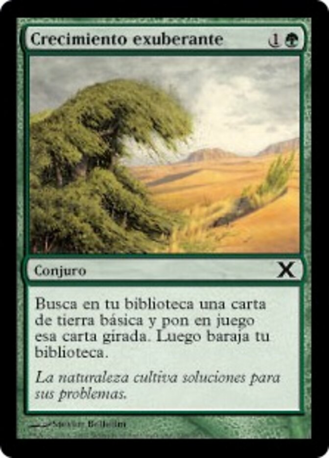 Crecimiento exuberante